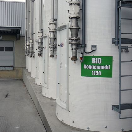 Válvulas de manguito de AKO con calidad alimentaria para el llenado de silos