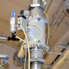 Las válvulas de manguito de AKO se pueden instalar como válvulas reguladoras en las líneas de aspiración