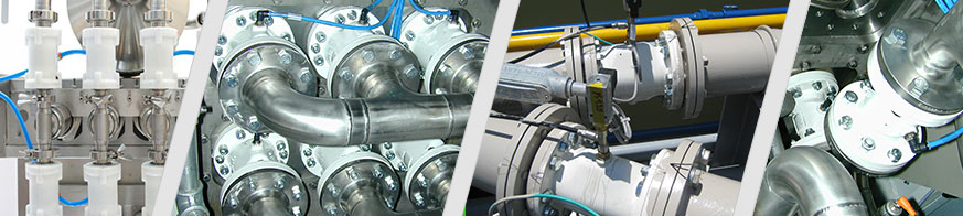 Las válvulas de manguito de AKO se utilizan en distintos procesos en la industria química