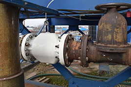 Transformación de acero - Válvulas de manguito como válvulas reguladoras para el agua ácida